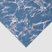 Blue Silver Marble Tissuepapier (Detail)