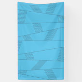 Blue, simple, elegant, abstract line pattern spandoek (Verticaal)