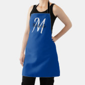 Blue Simple Monogram Classic Trendy Schort (Insitu)