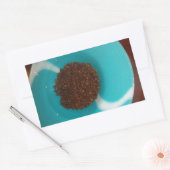 Blue Skeezer Rechthoekige Sticker (Envelop)