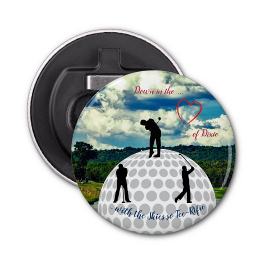 Blue Skies Alabama Button Flesopener (Voorkant)