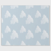 Blue Skies Clouds Cadeaupapier (Vlak)
