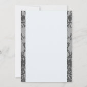 Blue Skies & Lace Faire-part de mariage (Dos)