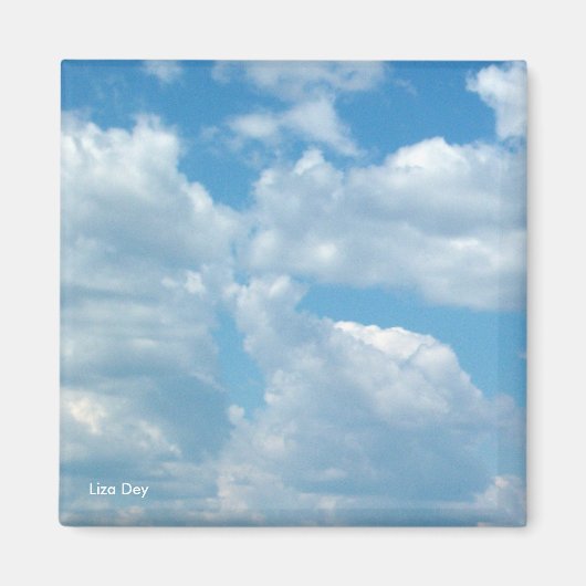 "Blue Skies" Magnet Magneet (Voorkant)