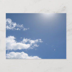 Blue Skies-postkaart Briefkaart