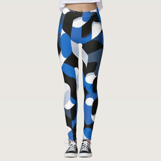 Blue Skin Leggings (Voorkant)