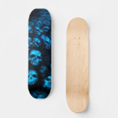 Blue skulls-Skateboard Skateboard (Voorkant)