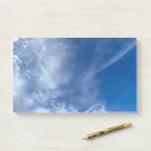 Blue Sky#3 Post-it® Notes (Op bureau)