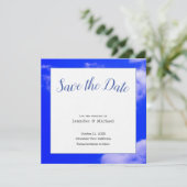 Blue Sky Art Fotografie Professionele Minimalist Save The Date (Staand voorkant)