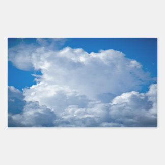 Blue Sky Art VO1 Rechthoekige Sticker