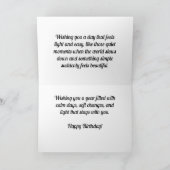 Blue Sky & Autumn Foliage - Aangepaste Verjaardag  Kaart (Binnen)