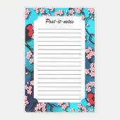 Blue Sky Bird Cherry Blossom Post-it® Notes (Voorkant)