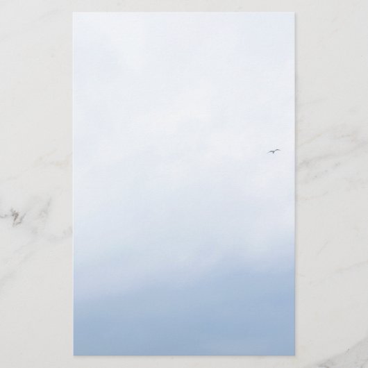 Blue Sky Birds Briefpapier (Voorkant)