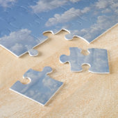 Blue Sky Clouds Creative Motif Jigsaw Puzzle Puzzl (Côté)