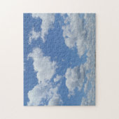 Blue Sky Clouds Creative Motif Jigsaw Puzzle Puzzl (Vertical)