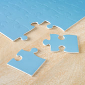 Blue Sky Color Gradient Puzzle Puzzle (Côté)