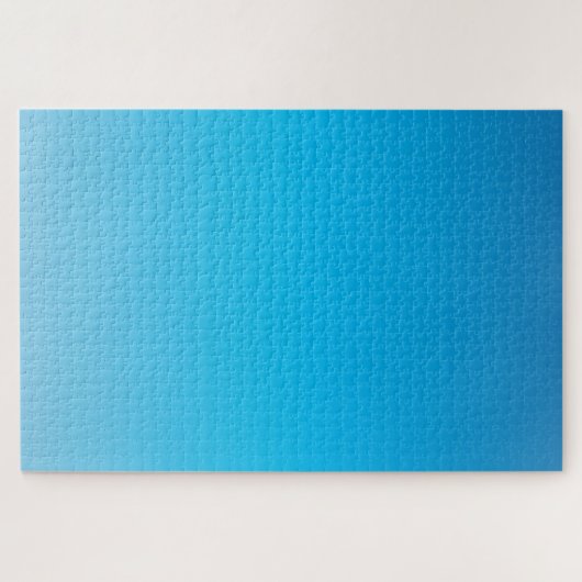 Blue Sky Color Gradient Puzzle Puzzle (Horizontal)