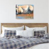 Blue Sky Day Canvas Afdruk (Insitu (Slaapkamer))