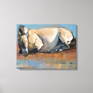 Blue Sky Day Canvas Afdruk