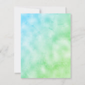 Blue Sky Doggie Blank Kaart (Achterkant)