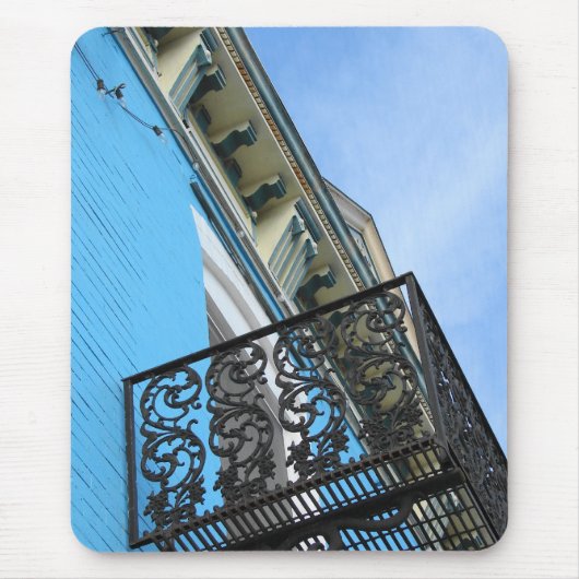 Blue Sky en Building Muismat (Voorkant)