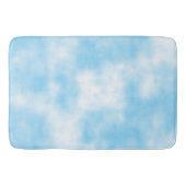 Blue Sky en Cloud Art Custom Badmat (Voorkant)