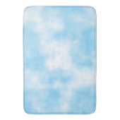 Blue Sky en Cloud Art Custom Badmat (Voorkant Verticaal)