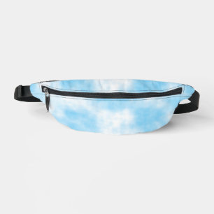 Blue Sky en Cloud Art Custom Heuptasje