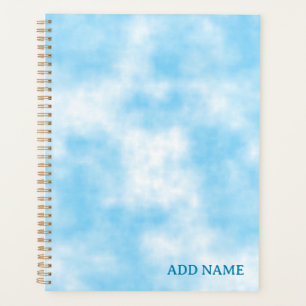 Blue Sky en Cloud Art Custom Planner