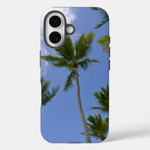 Blue Sky en Palm Trees iPhone 16 Hoesje