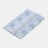 Blue Sky en White Cloud Post-it® Notes (Schuin)