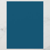 Blue Sky, GoIf Lesson Adverteren Flyer (Achterkant)