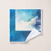 Blue Sky Kit Badhanddoeken Set Bad Handdoek (Wasdoekje)