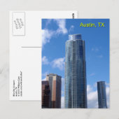 Blue Sky-krakers Briefkaart (Voorkant / Achterkant)