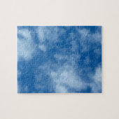 Blue Sky met Clouds Foto Legpuzzel (Horizontaal)