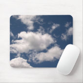 Blue Sky met Clouds Mousepad Muismat (Met muis)