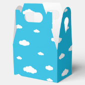 Blue Sky met witte wolken Bedankdoosjes (Geopend)