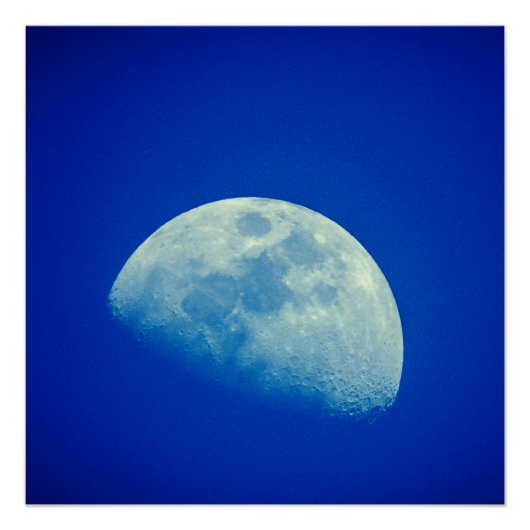 Blue Sky Moon Perfect Poster (Voorkant)