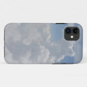 Blue Sky Natuur White Puffy Cloud Formations Case-Mate iPhone Case (Achterkant (horizontaal))