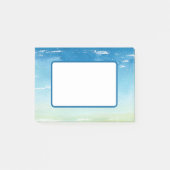 Blue Sky Ocean Waves Post-it® Notes (Voorkant)