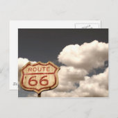 Blue Sky op Route 66 Briefkaart (Voorkant / Achterkant)