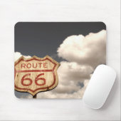 Blue Sky op Route 66 Muismat (Met muis)