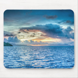 Blue Sky over Water Mousepad - HAMbyWhiteGlove Muismat