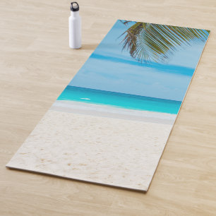 Blue Sky Palms Zee Sand Fitness Elegant Sjabloon Yogamat