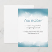 Blue Sky Save the Date (Voorkant / Achterkant)