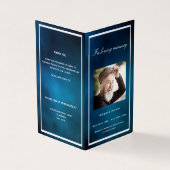 Blue sky Silver Kaart (Buitenkant)