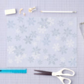 Blue Sky  Snowflake Holiday Tissuepapier (Craft)