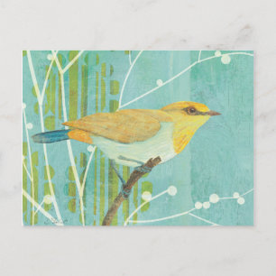 Blue Sky Songbird Briefkaart