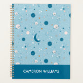 Blue Sky & Space Pattern Planner (Voorkant)