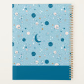 Blue Sky & Space Pattern Planner (Achterkant)